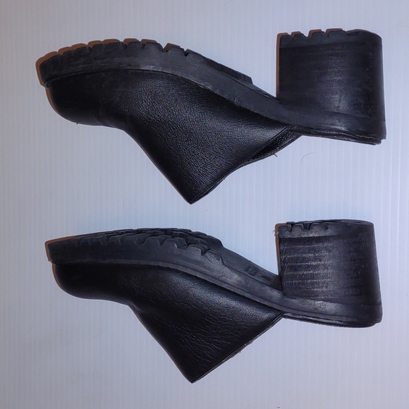 ๐ฃโฎVINTAGEโฎ COMPAGNIE INTERNATIONALE EXPRESS Metro Mules in Black - Picture 6 of 8